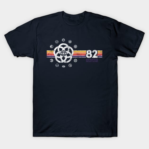 EPCOT Center 82 T-Shirt by retrocot